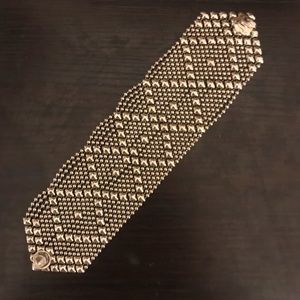 Liquid Metal by Sergio Gutierrez mesh bracelet